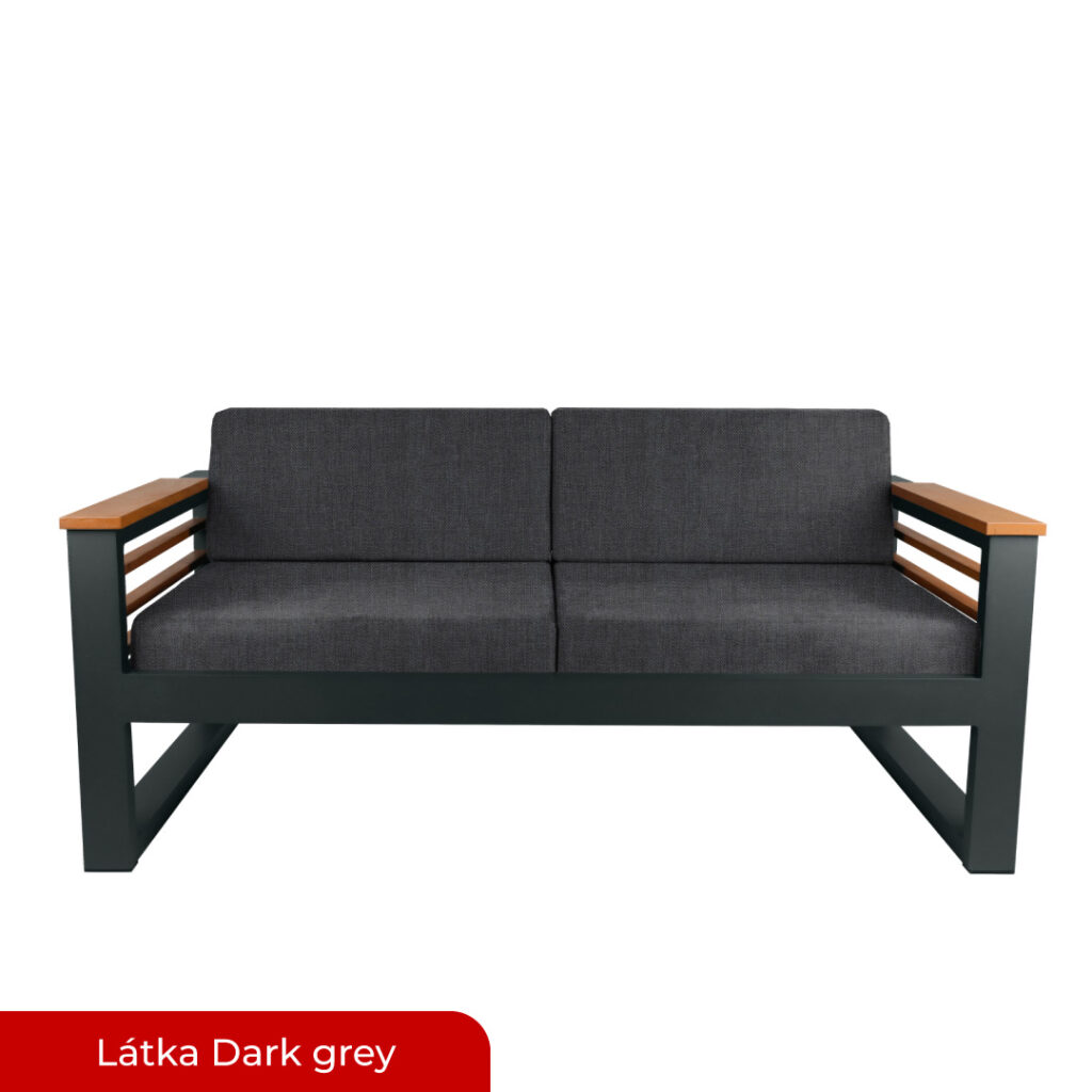 ALUX Nábytek - sedačka DAKARAI Anthracite / Dark grey