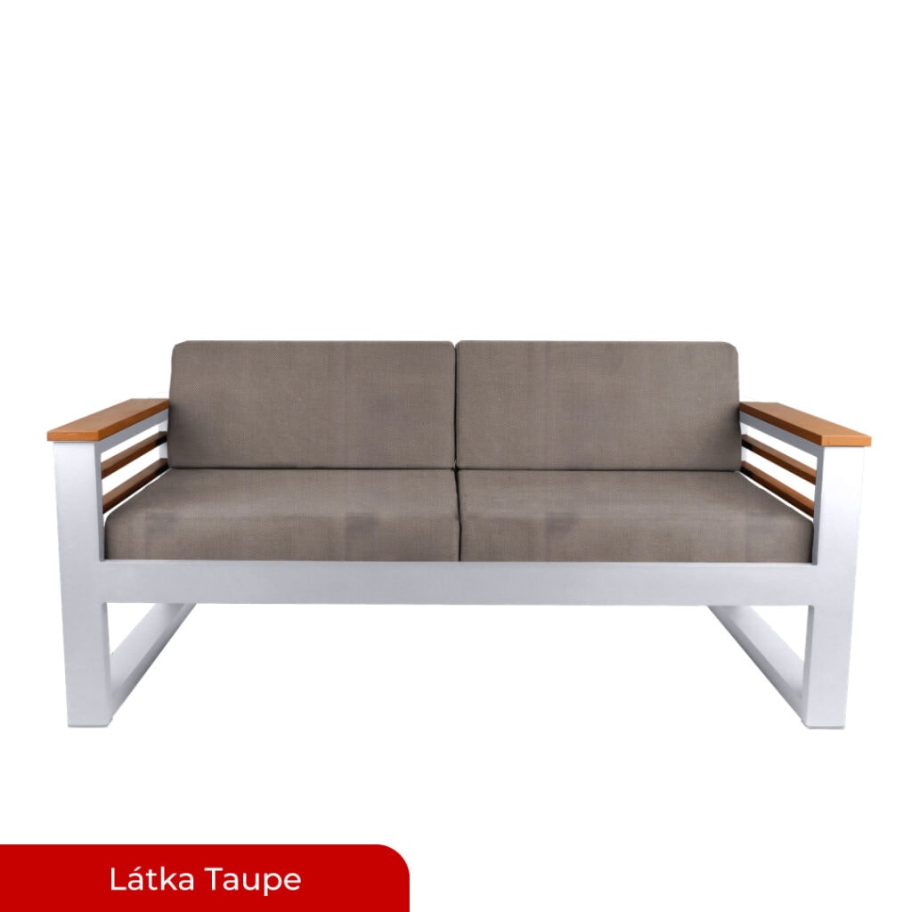 ALUX Nábytek - sedačka DAKARAI konfig. Silver / Taupe